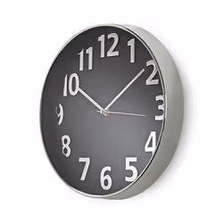 Nedis CLWA014PC30BK wall/table clock Noir