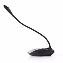 Nedis MICDU100BK microphone Noir, Gris Microphone de Laptop