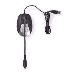 Nedis MICDU100BK microphone Noir, Gris Microphone de Laptop