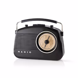 Nedis RDFM5000BK Radio portable Noir - Vue supplémentaire 5