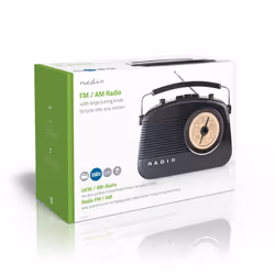 Nedis RDFM5000BK Radio portable Noir - Vue supplémentaire 7