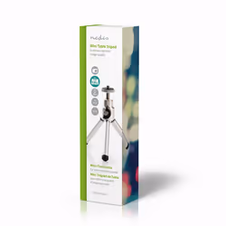 Nedis TPOD1000GY trépied Caméras numériques 3 pieds Argent - Vue supplémentaire 5