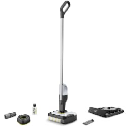 Nettoyeur de Sol Sans Fil Karcher FC 2-4 Battery SET Gris