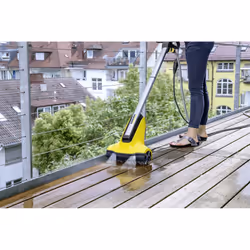 Nettoyeur de terrasse électrique Kärcher PCL 4 - 800 tr/min - Noir et Jaune