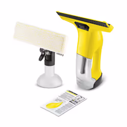 Nettoyeur De Vitre KÄRCHER WV6 Plus - Capacité du réservoir d'eau sale: 150 ml - Batterie: Lithium Ion, Chargeur rapide - Tem ...