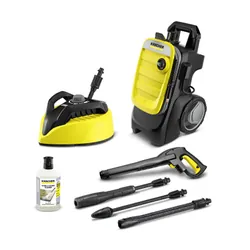 Nettoyeur Haute Pression Électrique Compact Kärcher K 7 - 3000W, 600L/H, Noir et Jaune