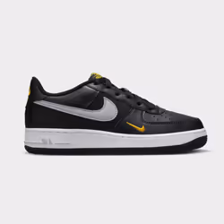 Nike Enfant - Air Force 1 JDS GS - Noir / Wolf Gris - University Gold