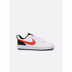 Nike Enfant - Nike Court Borough Low 2 - Rouge Noir
