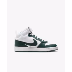 Nike Enfant - Nike Court Borough Mid 2 - Blanc Vert