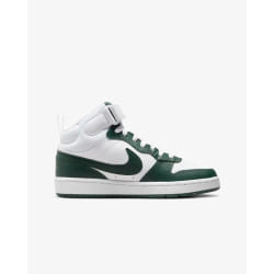 Nike Enfant - Nike Court Borough Mid 2 - Blanc Vert