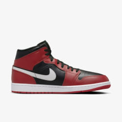 Nike Homme - Air Jordan 1 Mid - Noir Rouge