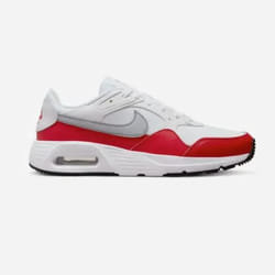 Nike Homme - Chaussures Nike Air Max SC - Blanc-Rouge-Gris