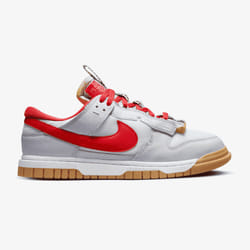 Nike Homme -Nike Air Dunk Jumbo - Blanc Rouge