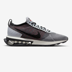 Nike Homme - Nike Air Max Flyknit Racer - Gris loup/Noir/Gris foncé/Blanc