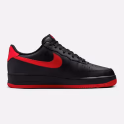 Nike Homme - Nike Chaussures Air Force 1 '07 - Rouge Noir