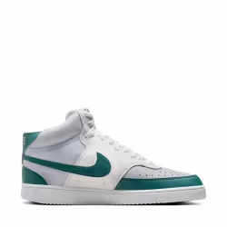 Nike Homme - Nike Court Vision Mid NN - Blanc Vert