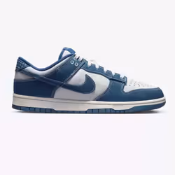 Nike Homme - Nike Dunk Low Retro SE - Blanc sommet/Bleu industriel