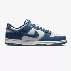 Nike Homme - Nike Dunk Low Retro SE - Blanc sommet/Bleu industriel
