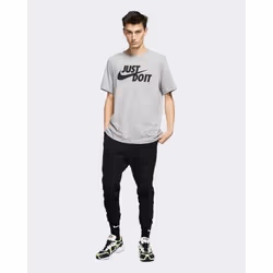 Nike Homme - Pull Nike Just Do It Swoosh - Gris