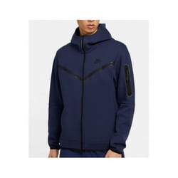 Nike Homme - Sweat à capuche Nike Nsw Tch Flc FZ M - Bleu Marine