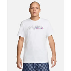 Nike Homme - T-shirt Nike - Blanc Imprimé