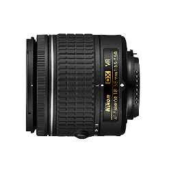 Nikon AF-P DX NIKKOR 18-55mm f/3.5-5.6G VR SLR Noir