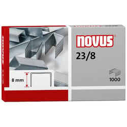 Novus 23/8 Pack d'agrafes 1000 agrafes