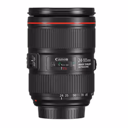 Objectif CANON EF 24-105 MM F/4L IS II USM - Lamelles de diaphragme: 10 - Distance focale ‎105 - 24mm - Diamètre du filtre: 7 ...