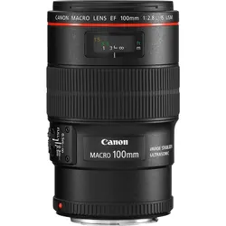 Objectif Macro Canon EF 100mm f/2.8L IS USM pour Close-Up de Haute Qualité