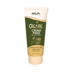 Pour des talons secs, crevassés et abimés, la crème OLCARE à base d’huile d’Olive nourrit en profondeur et hydrate intensémen ...