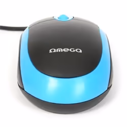 Omega OM06VBL souris Ambidextre USB Type-A Optique 800 DPI - Vue supplémentaire 3