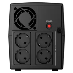 nJoy Code 1000 alimentation d'énergie non interruptible Interactivité de ligne 1 kVA 600 W 8 sortie(s) CA