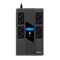 Onduleur Inline NJoy Token 800 / 480 W / 8 Prises