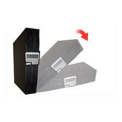 - Onduleur On Line Sinus SS LCD 230 : Mono-Mono 3000 VA - 6 prises de sortie IEC protégées - Tour/Rack - S+USB -