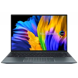 Ordinateur Portable Asus ZenBook 14 Pouces i7 11e Genère 16 Go RAM 1 To SSD Gris Écran FHD