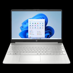 Ordinateur portable HP 15s-FQ5002NK Argent - i3-1215U - 4Go - Écran 15.6"
