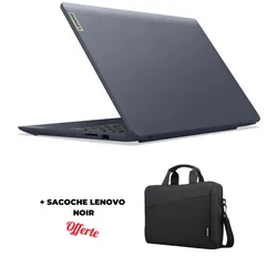 Ordinateur Portable Lenovo IdeaPad 3 15" i3 11e Gen Bleu 12Go