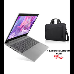 Ordinateur Portable Lenovo IdeaPad 3 15 Pouces i3 11e Gen Gris 4Go