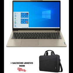 Ordinateur Portable Lenovo IdeaPad 3 15 Pouces i3 11e Genère 4Go Or