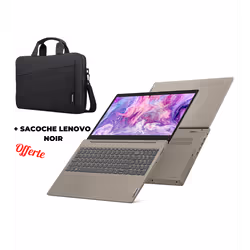 Ecran 15.6" LED Full HD - Processeur Intel Core i3-1115G4, 11ème Gén, up to 4.1 Ghz, 6 Mo de mémoire cache - Mémoire 4 Go - D ...