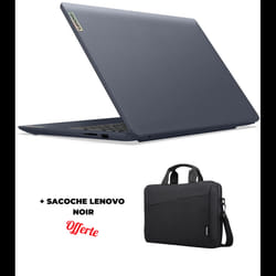 Ordinateur portable Lenovo IdeaPad 3 15 pouces i3 4Go Bleu