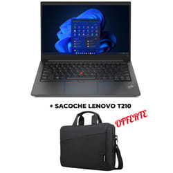 Ordinateur Portable Lenovo ThinkPad E14 Gen 4 i7 8Go + Sacoché T210