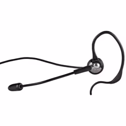 Oreillette-micro HAMA jack 2.5mm - Omnidirectionel - Modèle Mono - Impédance: 32 ohm - Plage de fréquence microphone: 30 Hz-1 ...