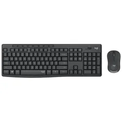Pack Clavier et Souris Sans Fil Logitech MK295 Noir