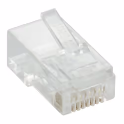 Pack de 100 Connecteurs modulaire DLINK RJ45 - Type de Blindage: UTP - Type de câble: Cat 6 - Prend en charge 4 paires torsad ...