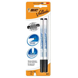 Pack de 2 Marqueurs Bic Velleda Noir