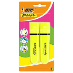 Pack de 2 Surligneurs Bic Highlighter Jaune