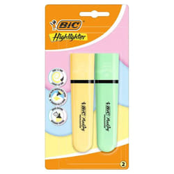 Pack de 2 Surligneurs Bic Highlighter Pastel