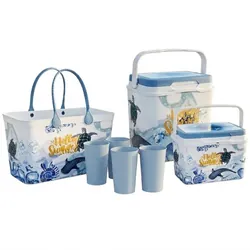 Pack de Glacière COOL BOX 28L & 8L avec 4x Goublets & Couffin