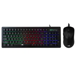 Pack Gamer Clavier & Souris Baracuda Orca BGC Noir